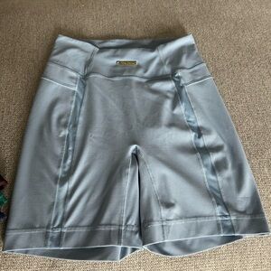 Gymshark Sky Blue Athletic Shorts With Butt Scrunch!!